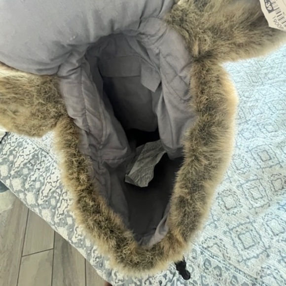 NWT Rare IKEA HOSTLIK Backpack Soft Faux Fur with Koala Bear Ears Unisex - Picture 6 of 11